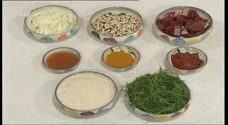 ترشی قورمه و شوید پلو