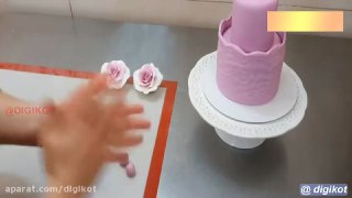 تزئین کیک و شیرینی
