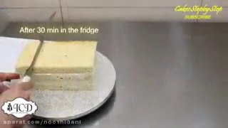 تزیین کیک به شکل ماشین