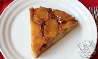 تصویر کیک آناناس وارونه
