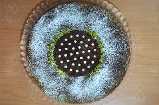 تصویر کیک اسفناج خانگی