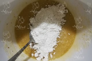 تصویر کیک هویج مواد خشک