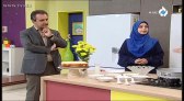 خانم محمدلو اموزش کیک با روکش نارگیل