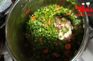 خوراک لوبیا سبز