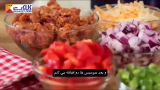 دیپ تند و پنیری سوسیس