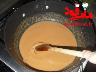 رنگینک با آرد