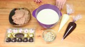 رولت با رویه شکلاتی
