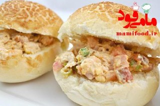 ساندویچ مرغ مکزیکی