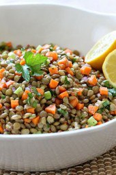 عکس سالاد عدس