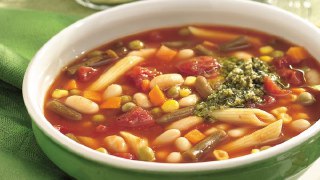 عکس سوپ سبزیجات ایتالیایی