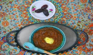 عکس شله خرمایی
