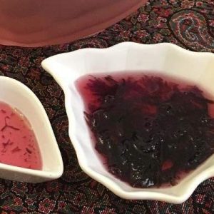 عکس مربای گل گاو زبان