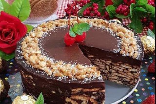 عکس کیک یخچالی