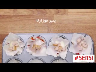 فیلم ی لقمه های پنیری کدو و سوسیس