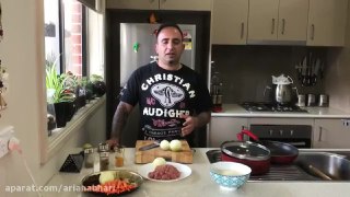 قابلی پلو تهرانی با گوشت قلقلی افغان قابلی