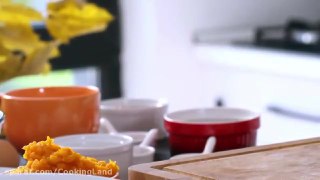 مافین شکلاتی کدو تنبل