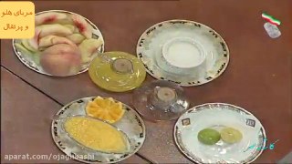 مربای هلو و پرتقال