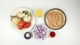 مسمای مرغ و بادمجان