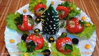 میوه آرایی سفره آرایی گوجه فرنگی