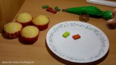 ویژه شب یلدا کاپ کیک هندوانه و میوه