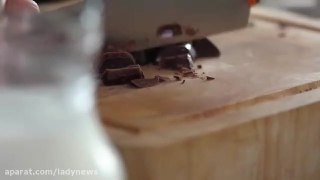 پودینگ شکلات خامه ای