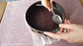 چیز کیک شکلاتی بدون فر