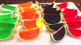 ژله با قالب لیمو آسان و