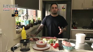 کباب کاسه ای اردبیل همراه با سس کباب گوجه و کره