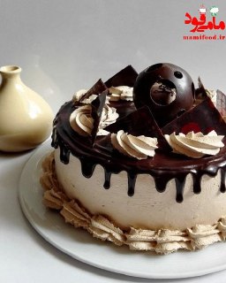 کیک با قهوه 
