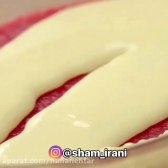 کیک توت فرنگی