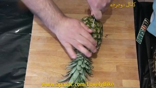 ۴ روش برش و سرو آناناس