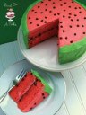 ژلو کیک هندوانه

